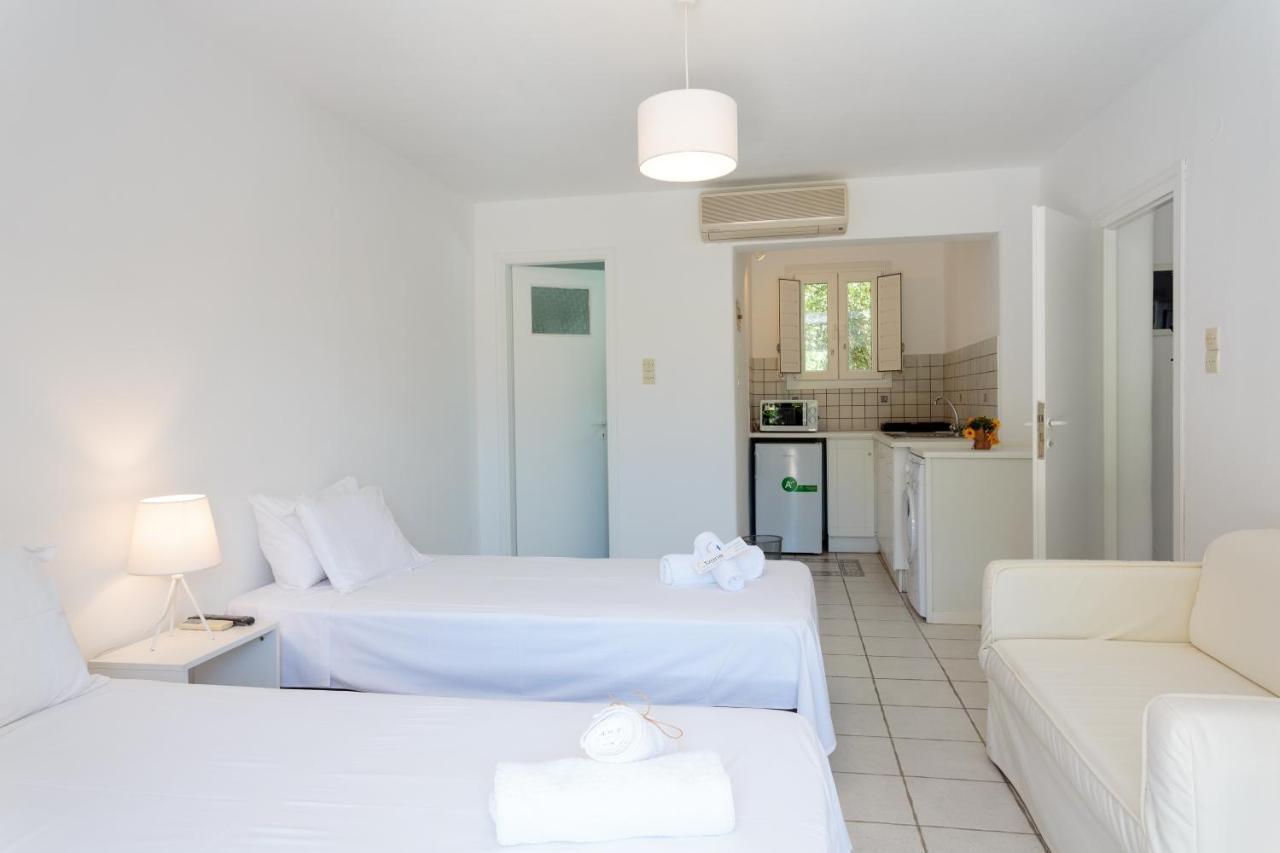 Tzane Studios & Apartments - Steps Away From Golden Beach Хриси Акти Екстериор снимка